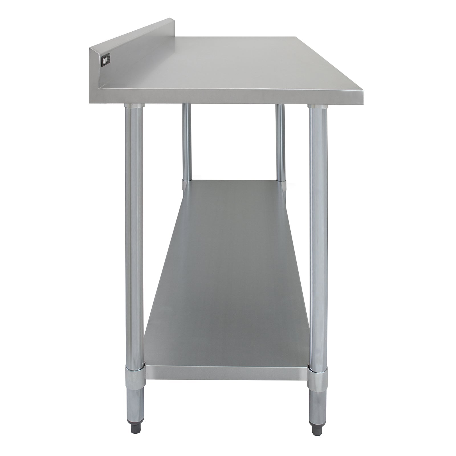 Tavolo in acciaio Inox da Cucina Commerciale Piano Cucina Ristorante - 180 cm