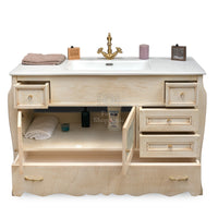 Arredo bagno avorio set completo