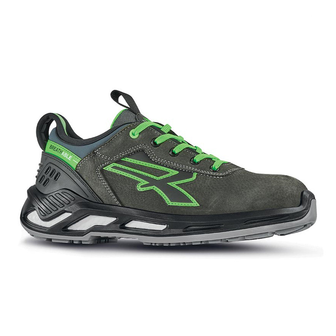 Naos-Scarpe Antinfortunistica Basse Con Suola Antifatica Red 360 S3 Src Ci Esd-Rs20084 Marrone Verde U-Power-Misura 46