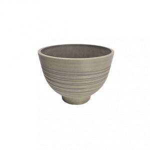 Vaso piccolo in Fibra sintetica cm 25x25x19 - WIL Colore: Antracite