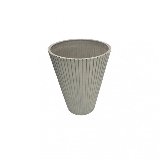 Vaso piccolo in Fibra sintetica cm 19x19x22 - GAGE Colore: Antracite