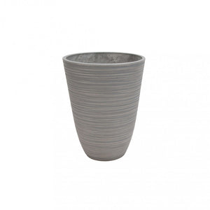 Vaso piccolo in Fibra sintetica cm 26x26x33 - CLEM Colore: Antracite