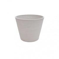 Vaso medio in Fibra sintetica cm 35x35x33 - MARTY Colore: Bianco