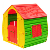 Casetta da Giardino per bambini in Plastica cm 102,5x89x109 - MAGICA