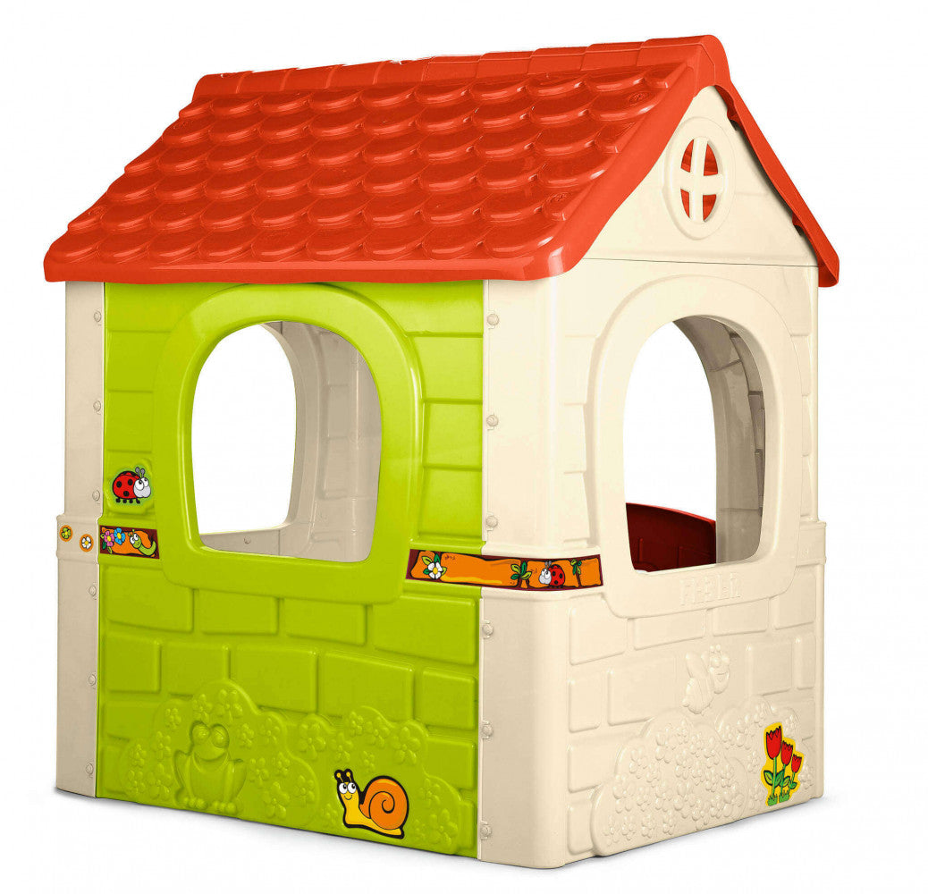 Casetta da Giardino per bambini in Plastica cm 85x108x124 - FANTASIA