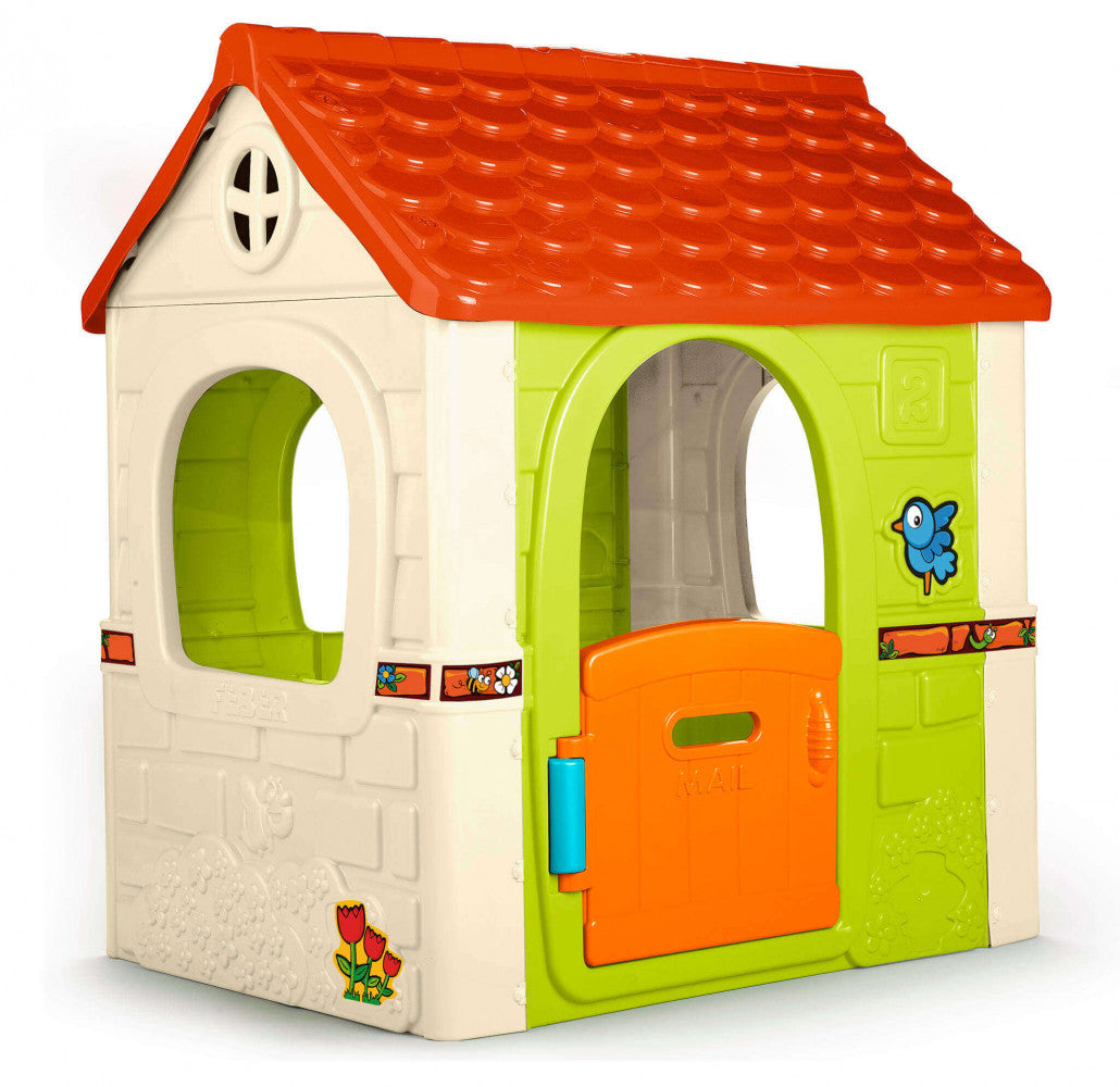 Casetta da Giardino per bambini in Plastica cm 85x108x124 - FANTASIA