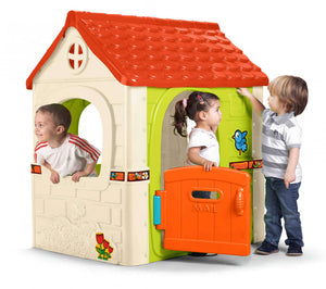 Casetta da Giardino per bambini in Plastica cm 85x108x124 - FANTASIA