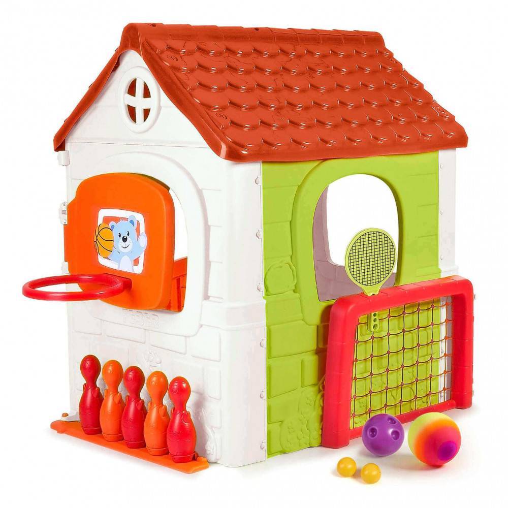 Casetta da Giardino per bambini in Plastica cm 232x138x124 - JEFFERSON