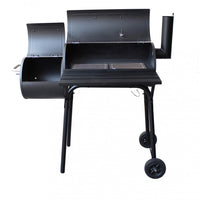 Barbecue a Carbonella con Affumicatore in Acciaio cm 110x66x114 - RIBS