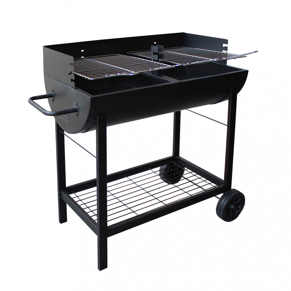 Barbecue a carbonella in Acciaio cm 103,5x48x95 - RAFE