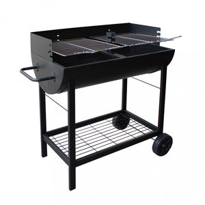 Barbecue a carbonella in Acciaio cm 103,5x48x95 - RAFE