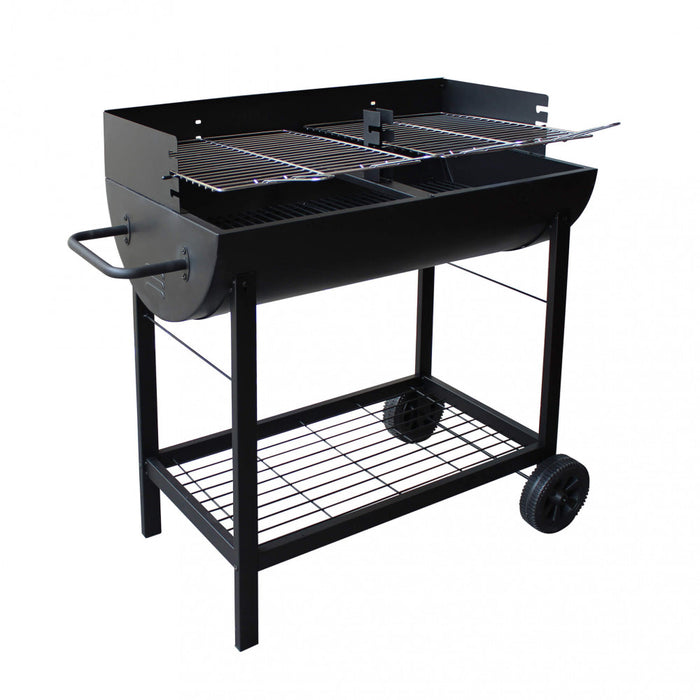 Barbecue a carbonella in Acciaio cm 103,5x48x95 - RAFE