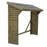 Legnaia da Giardino impregnata in Legno cm 217x80x180 - SACHEVERELL