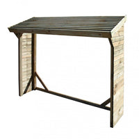 Legnaia da Giardino impregnata in Legno cm 217x80x180 - SACHEVERELL