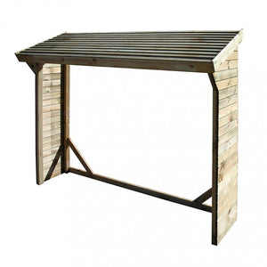 Legnaia da Giardino impregnata in Legno cm 217x80x180 - SACHEVERELL