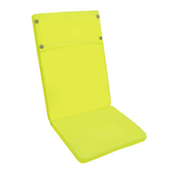 Cuscino alto idrorepellente in Poliestere cm 113x49x4 - YORK Colore: Verde