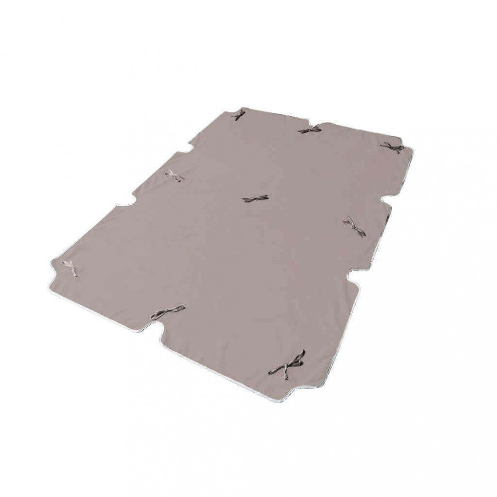 Ricambio tetto per dondolo 2 posti in Poliestere cm 165x112x1 - CLOTH Colore: Tortora