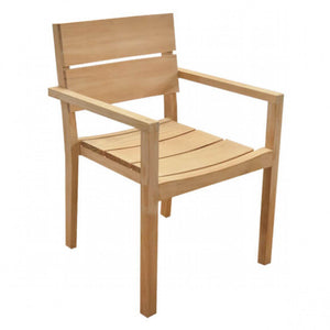 Poltrona da Giardino in Teak cm 58x60x80 - DEN