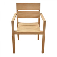 Poltrona da Giardino in Teak cm 58x60x80 - DEN