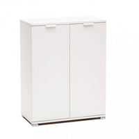 Armadietto da Bagno 2 ante in Truciolare cm 60x38x85 - HOLDEN Colore: Bianco