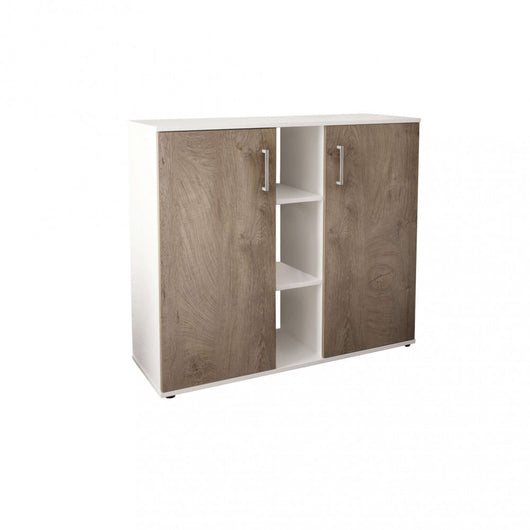 Mobile Ingresso Moderno in Truciolare cm 102x35x87 - ZANDER Colore: Marrone