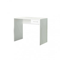 Scrivania Moderna con cassetto in Truciolare cm 90x74x45 - KELVIN Colore: Bianco