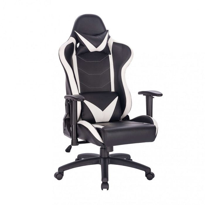 Poltrona da Gaming in Poliuretano cm 70x72x129 - JINX Colore: Bianco