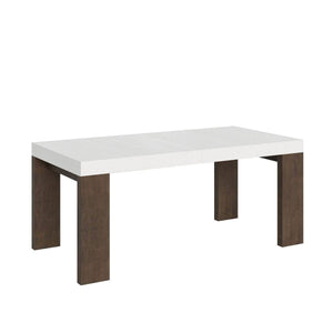 Tavolo da Pranzo Roxell 180x90 Allungabile fino a 284 cm in Nobilitato Colore: Bianco Noce