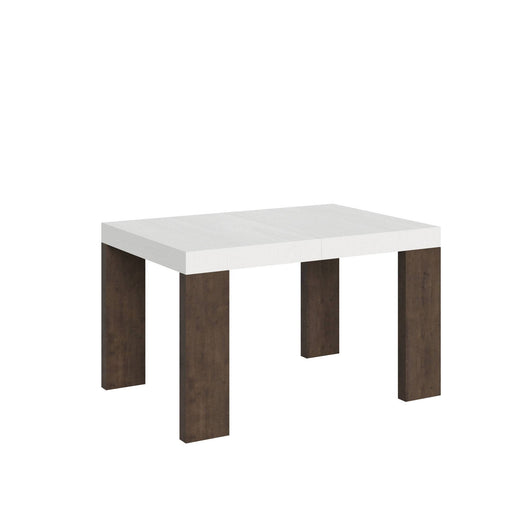 Tavolo da Pranzo Roxell 130x90 Allungabile fino a 234 cm in Nobilitato Colore: Bianco Noce