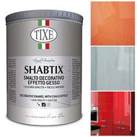 Smalto decorativo effetto gesso 1 lt - Tixe Shabtix Finitura Lucida