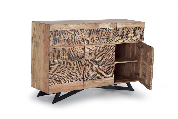 Credenza in legno  di riciclo