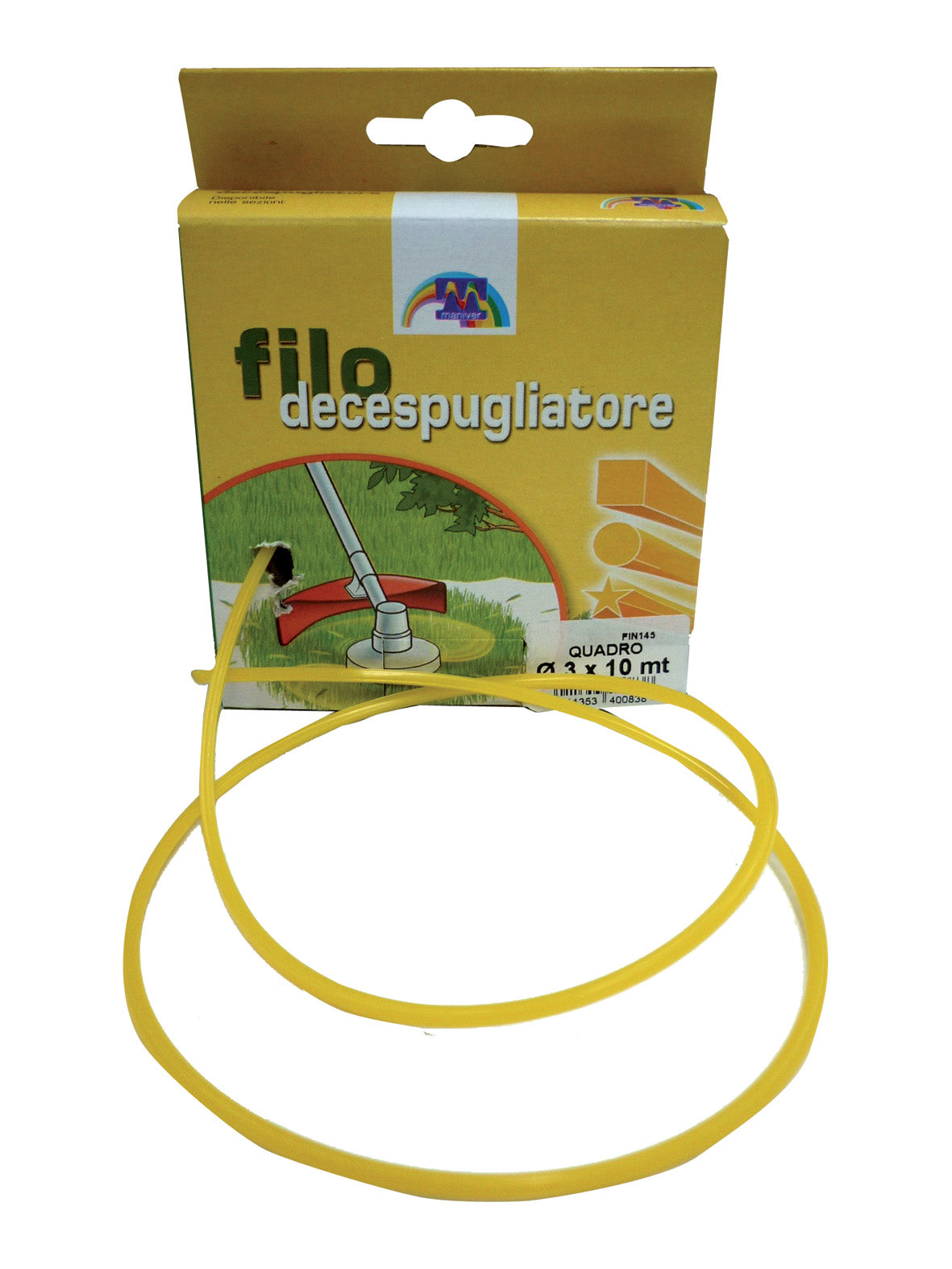 FILO NYLON QUADRO X DECESPUGL. MM.3,0 X 10MT.  PZ 1 