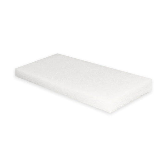 Tampone Bianco In Feltro 120X250X200Mm A Bassa Abrasivita' Adatto Per Uso A Mano O Come Ricambio Per Fratazzo Finisch-Raimondi