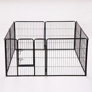 Recinzione Modulabile per Animali Domestici Recinto Interni e Esterni 77x100 cm