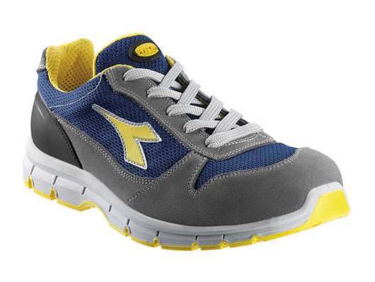 1paia scarpe antinfortunistica basse s1p src run textile low col. grigio/blu mis. 43 vit34550