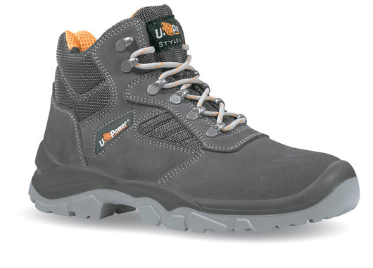 U-power scarpe antinfortunistica trekking alte s1p src real col. antracite mis. 46 - U-Power