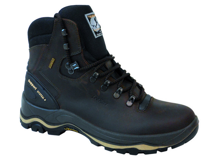 1paia scarpe trekking lee ross 11265 col. marrone mis. 44 vit36606