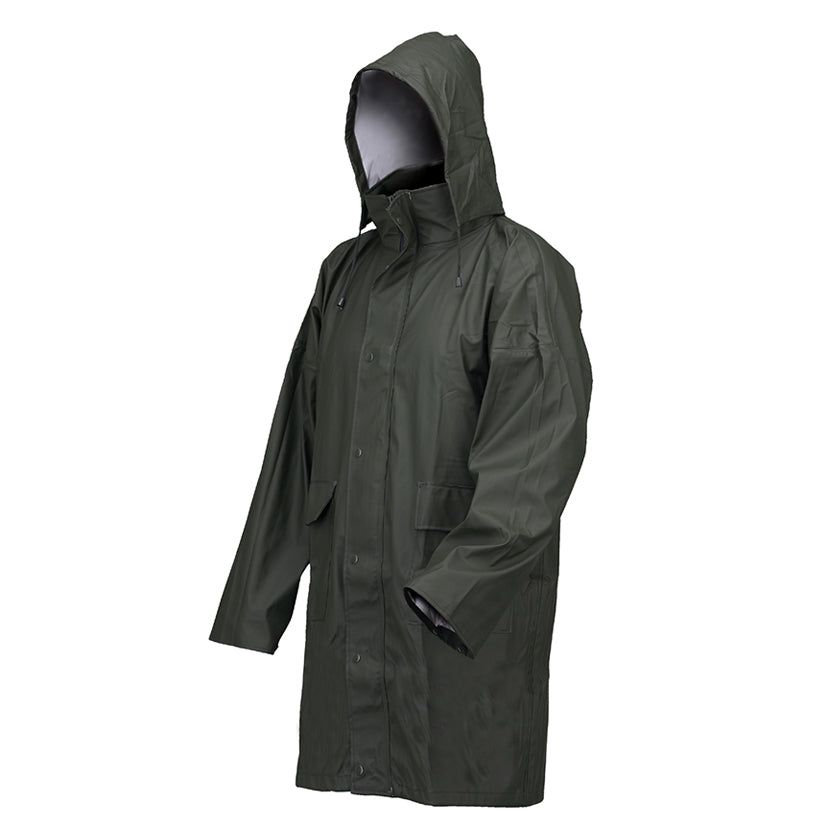 Industrial starter cappotto impermeabile lluvia col. verde mis. l - 