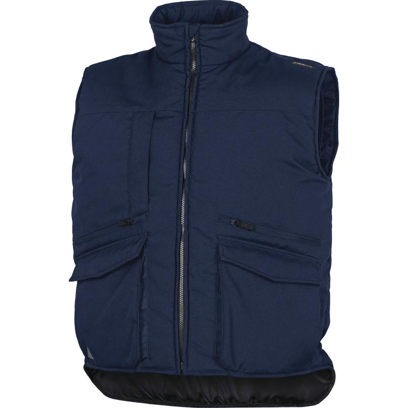 Deltaplus gilet imbottito sierra 2 col. blu mis. xl - Deltaplus