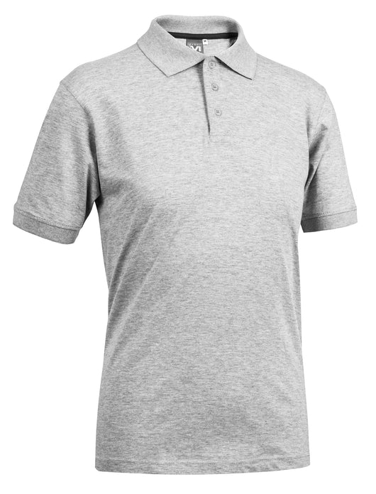 Polo fox jersey grigio melange scuro mis.    l - 