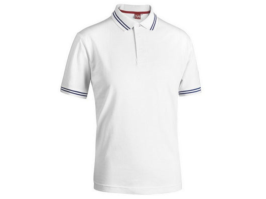 polo smith col. bianco/blu navy mis. xl vit48385