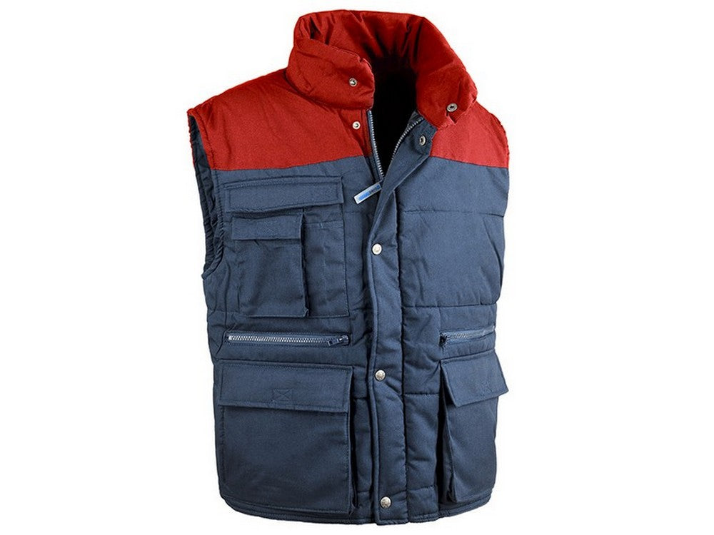 gilet antares top col. blu navy/rosso mis. xl vit47142