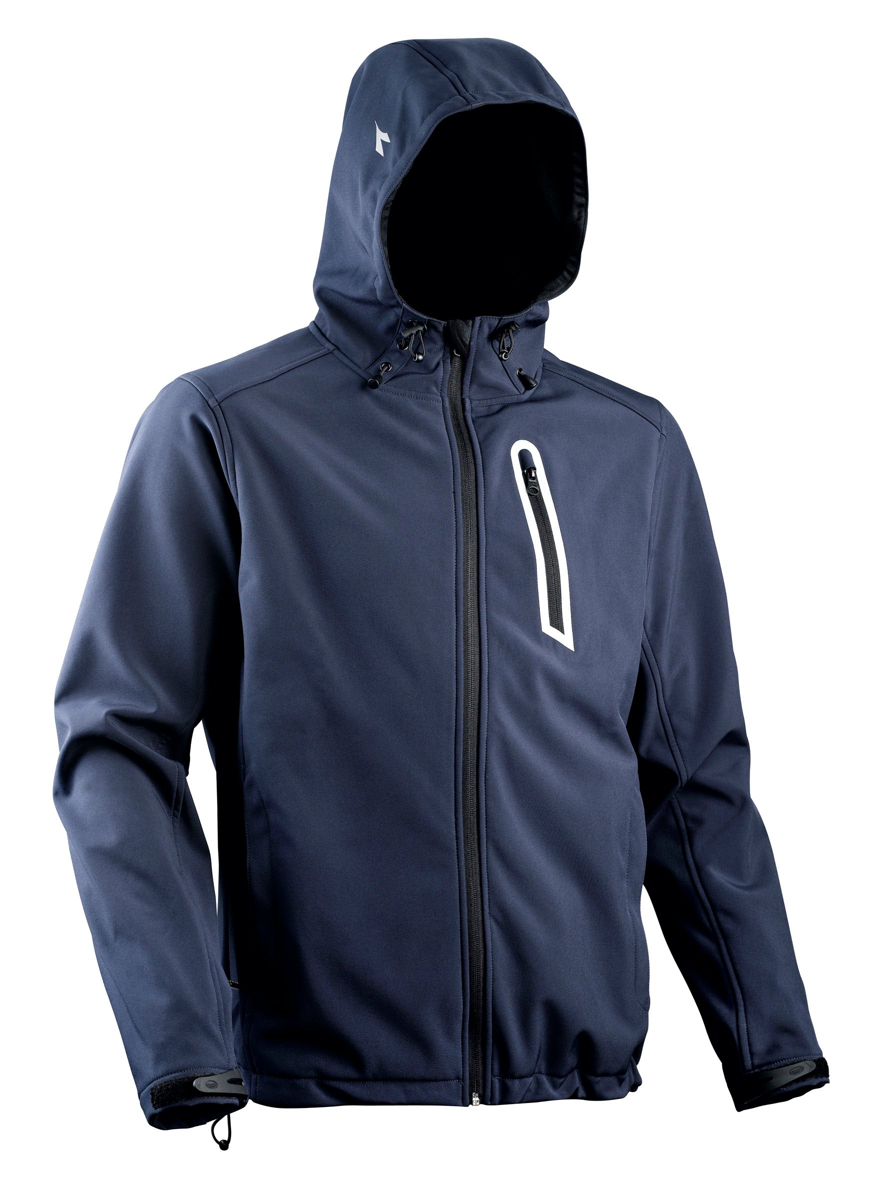 Diadora giubbino softshell sail col. blu mis. m - Diadora