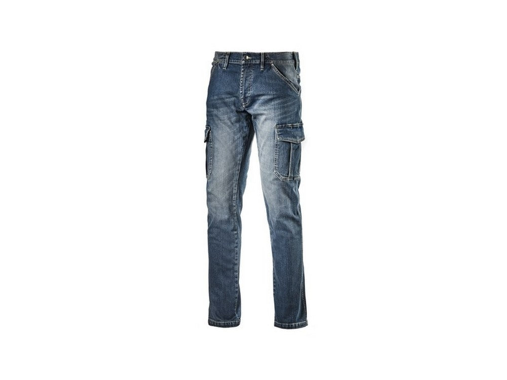 1paia pantalone jeans cargo denim col. blu mis. 32 (48) cod:ferx.vit42146