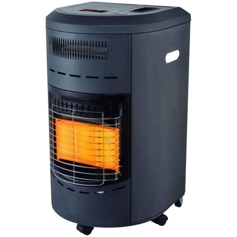 Stufa a Bombola Gas GPL 15Kg In Metallo 3 Potenze Regolabili 4200W Nero