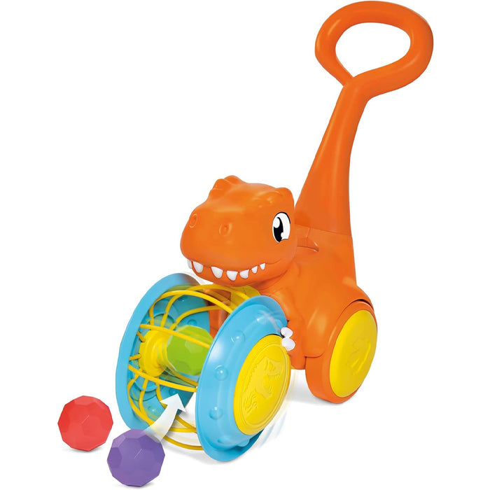 Toomies  Tomy Pic & Push T. Rex Giocattolo per Bambini 12+ mesi Jurassic World