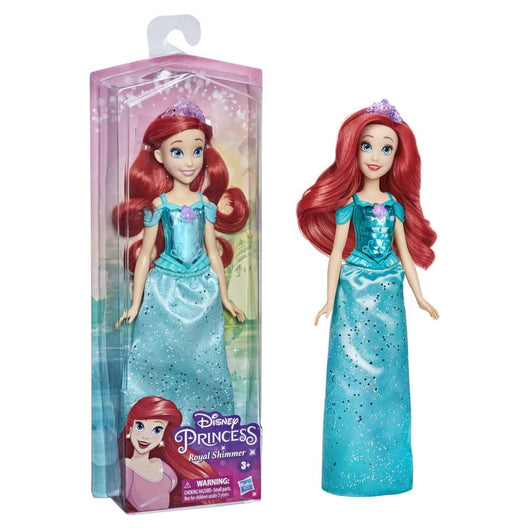 Disney Princess Royal Shimmer Bambola di Ariel Fashion Doll con Gonna e Accessori