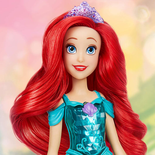 Disney Princess Royal Shimmer Bambola di Ariel Fashion Doll con Gonna e Accessori