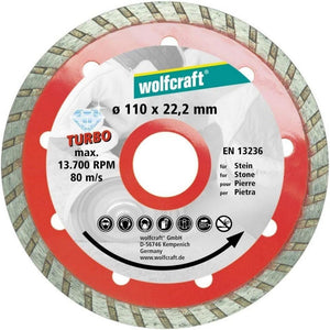 Set di Dischi da Taglio Diamantati Wolfcraft 3 PZ