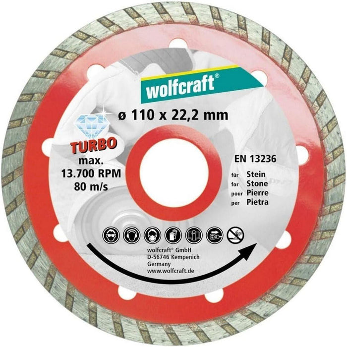 Set di Dischi da Taglio Diamantati Wolfcraft 3 PZ